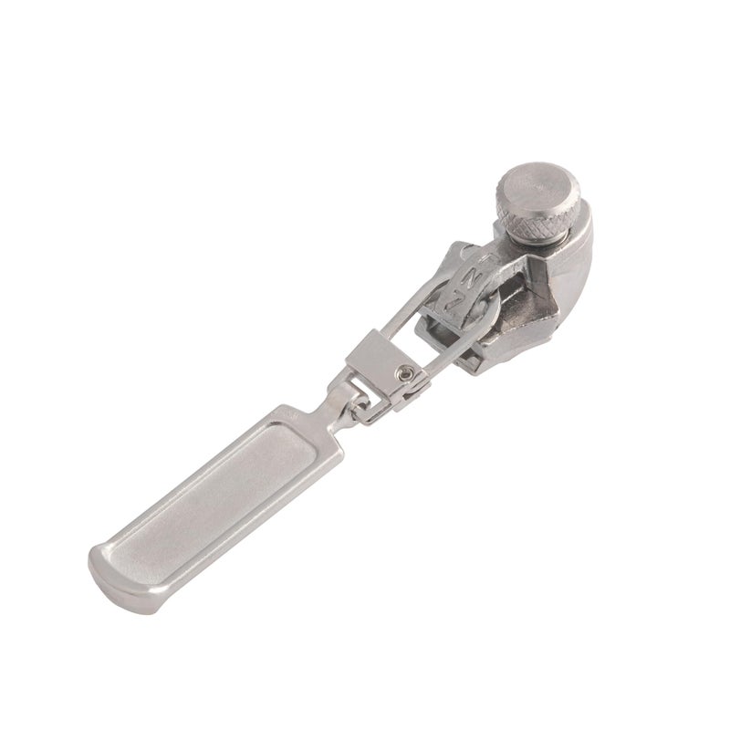 فيكسنزيب FixnZip (نيكل متوسط) - انظر دليل المقاسات - طقم إصلاح السحاب العالمي للسترات وحقائب الأمتعة - طقم إصلاح استبدال سحاب حقيبة الظهر - إصلاح فوري للسحاب - Image 1